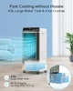 Портативный увлажняющий кондиционер (климатизатор) 3в1 icyAir WAC-703D Black с дистанционным управлением - изображение 4