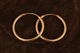 Серьги кольца Xuping Jewelry 2,5 см золотистые - изображение 1