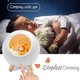 Настільний світильник Led Cat House Котячий будинок Нічник Сплячий котик у будиночку Білий - зображення 1