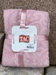 Покривало махрове TAC Dama рожевий 200×220 см - зображення 5