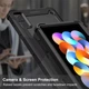 Протиударний чохол Galeo Defender для Xiaomi Redmi Pad 10.61" Black - изображение 3
