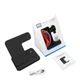 Беспроводная зарядка 3 в 1 Fast Charge Zhongtian Black - изображение 14