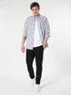 Рубашка хлопковая мужская Colin's CL1063194ANT M Anthracite (8683197580757) - изображение 3