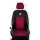 Комплект модельных чехлов AMI.AUTO из автоткани черно-красные на Пежо 206 (Peugeot 206) 1998-2009 седан - изображение 3
