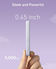 Магнитная батарея Anker 621 Magnetic Magsafe Powerbank 5000mAh iPhone 17/17 Pro/17 Pro Max, iPhone 16/15/14/13/12 Series Purple (A1610) - изображение 5