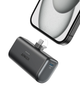 Універсальна батарея Anker Nano Power Bank із вбудованим складаним роз’ємом USB C 22.5W 5000 mAh для iPhone 15 / 16 / 17 Series (A12310) Black Stone - зображення 1