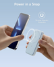 Магнитная батарея Anker 621 Magnetic Magsafe Powerbank 5000mAh iPhone 17/17 Pro/17 Pro Max, iPhone 16/15/14/13/12 Series Blue (A1610) - изображение 6