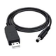 Кабель преобразователь напряжения с USB 5V на DC 9V (5.5/2.1mm) 0.8м для модемов Wi-Fi роутеров хабов свитчей от Power Bank UKC 9в - изображение 1