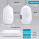 Брелок персональная сигнализация Smart SOS-safety Key Finder белый - изображение 7