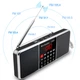 Портативний радіоприймач з акумулятором Lefon FM цифровий LED дисплей MP3-плеєр USB Red - зображення 7
