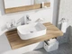 Умивальник накладний RAVAK CERAMIC 550x370x120мм прямокутний білий XJX01155002 - зображення 3