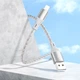 Кабель Borofone BX96 USB to Lightning 1m серый - изображение 2