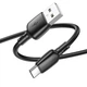 Кабель Borofone BX93 USB to Type-C PD 27W 1m чорний - зображення 2