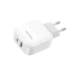 Мережевий зарядний пристрій BOROFONE BA46A Premium PD + QC3.0 (Type-C to Lightning) White - изображение 2