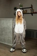 Пижама Кигуруми Детская Для Девочек My Kigu Хаски Серая 155-165 см (1090/2) - изображение 3