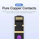 Патч корд сетевой кабель LAN RJ45 Vention Flat Ethernet Patch Cable (1.5m, 10Gbps, Cat.7). Black - изображение 7