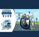 Дитячий ігровий намет Maxland Enterprises POLICE STATION Поліцейська машина 92 х 70 х 70 см у сумці (325564) (2051 A-3) - зображення 2