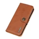 Чохол-книжка із застібкою KHAZNEH Wallet Cover для Samsung Galaxy S22 Plus - Brown - зображення 7