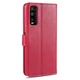 Чехол AZNS Wallet Case для VIVO Y20 (V2027) / Y12s - Red - изображение 3