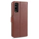 Чохол AZNS Wallet Case для VIVO Y20 (V2027) / Y12s - Brown - зображення 3