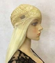 Парик на сетке Lace Wig Super Straight тон 613 длинный блонд 100 см термостойкое волокно - изображение 8