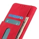 Чехол-книжка с застежкой KHAZNEH Retro Wallet для VIVO Y33s / Y21 / Y21s - Red - изображение 6