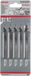 Пилка по дереву Bosch T 301 CDF Clean for Hard Wood 5 шт (2608636229) - зображення 1