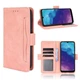 Чехол-книжка с кармашками Deexe Wallet Stand для ZTE Blade A7 (2020) 64GB - Rose Gold - изображение 1