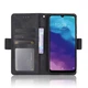 Чехол-книжка с кармашками Deexe Wallet Stand для ZTE Blade A7 (2020) 64GB - Black - изображение 7