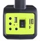 Портативная система освещения CCLAMP CL-18 Фонарь + 3 LED лампы + солнечная панель FM Bluetooth - изображение 12