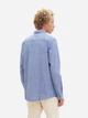 Рубашка хлопковая мужская Tom Tailor 1040008-34406 S Royal Blue Chambray (4067261475615) - изображение 2