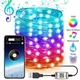 Гірлянда Smart RGB FG 877 Різнокольорова з керуванням через додаток телефону 30 метрів/300 лампочок - зображення 2