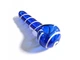 Скляна люлька N72 Blue Glass pipe 103мм - изображение 1