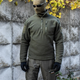 Толстовка флісова Armoline 1/4 Zip TRAVEL DEFENCE Olive. M - зображення 8