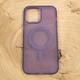 Чехол Baseus Smoke case Matte с MagSafe для iPhone 13 Pro Max Purple - изображение 1
