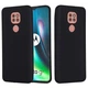 Силиконовый (TPU) чехол Deexe Silicone Case для Motorola Moto G9 Play / Moto E7 Plus - Black - изображение 1