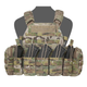 Плитоноска Warrior Assault Systems Dynamic Combat System з підсумками АК 7,62 size M multicam - зображення 1