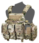 Плитоноска Warrior Assault Systems Dynamic Combat System c закрытыми подсумками M 4 5,56 мм size L multicam - изображение 3