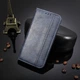 Чохол-книжка Deexe Retro Style для Samsung Galaxy S22 Ultra (S908) - Blue - зображення 7