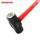 Кувалда WORKPRO стекловолоконная ручка 4500 г PRO WP241034 - изображение 4