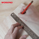 Лінійка нержавіюча WORKPRO 300 мм PRO WP265001 - зображення 5