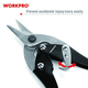 Набор ножниц по металлу WORKPRO 250 мм (3 предм.) PRO WP200001 - изображение 8