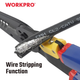 Клещи для обжима/снятия изоляции WORKPRO 210 мм, мультифункциональные PRO WP291009 - изображение 5