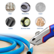 Нож трапециевидный алюминиевый с быстрой заменой лезвий WORKPRO PRO PLUS WP213012 - изображение 12