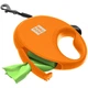 Поводок для собак WAUDOG R-leash с контейнером для пакетов L до 40 кг 5 м оранжевый (26294) - изображение 4