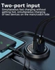 Автомобильное зарядное устройство 18W Olaf Mini Быстрая зарядка USB+Type-C Black (718562052362) - изображение 3