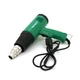 Фен BAKKU BK-8033 (пістолет) 1600Вт, зелений Box (252*233*80) 0,72 кг - зображення 1