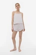 Шорты для сна H&M XL серо бежевый 290411541852 - изображение 1