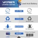 Аккумуляторная батарея VATRER LiFePO4 12V 7Ah (89,6Wh) со встроенным BMS на 5000+ циклов - изображение 3