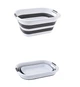 Відро складане MBM HOME BIN-18 26L WHITE/GRAY Біло-сіре - изображение 3